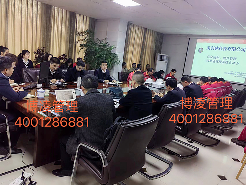 美利林集團(tuán)攜手博凌管理顧問團(tuán)隊啟動，多方面提升管理優(yōu)化流程，等項目改善活動